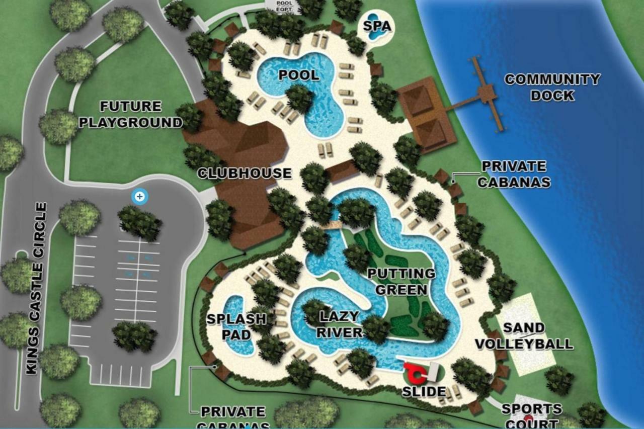 A - New 4 Bedroom - 5 Miles To - Free Water Park - Private Pool Сasa de vacaciones Kissimmee